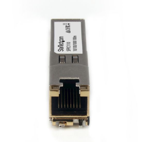 Image de StarTech.com Module SFP GBIC compatible Cisco SFP-GE-T - Transceiver Mini GBIC 1000BASE-T (SFPC1110)