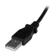 Image de StarTech.com Câble Micro USB 2 m - A vers Micro B coudé 90° vers le bas (USBAUB2MD)