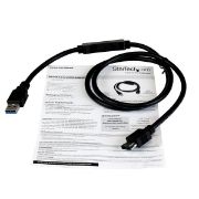 Image de StarTech.com Câble adaptateur USB 3.0 vers eSATA de 91cm pour HDD / SSD / ODD - SATA 6Gb/s - M/F (USB3S2ESATA3)