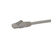 Image de StarTech.com Câble réseau Cat6 Gigabit UTP sans crochet de 3m - Cordon Ethernet RJ45 anti-accroc - M/M - Gris (N6PATC3MGR)