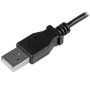 Image de StarTech.com câble USB USB 2.0 2 m USB A Micro-USB B Noir (USBAUB2MLA)