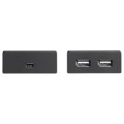 Image de StarTech.com Prolongateur USB 2.0 4 Ports - Extendeur USB sur Cat5/Cat6 Jusqu'à 40m - Prolongateur Compact USB 2.0 sur Ethernet (USB2004EXTV)