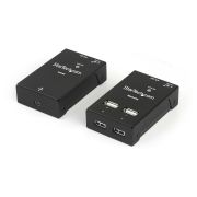 Image de StarTech.com Prolongateur USB 2.0 4 Ports - Extendeur USB sur Cat5/Cat6 Jusqu'à 40m - Prolongateur Compact USB 2.0 sur Ethernet (USB2004EXTV)