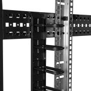 Image de StarTech.com Panneau de gestion de câbles 0U de 91 cm pour rack - Guide-câbles avec anneaux (CMVER20UD)