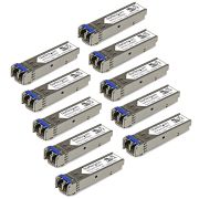 Image de StarTech.com Module SFP GBIC compatible Cisco GLC-LH-SM - Mini GBIC 1000BASE-LX/LH - Paquet de 10 (GLCLHSM10PST)