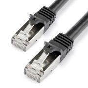 Image de StarTech.com câble de réseau Noir 1 m Cat6 SF/UTP (S-FTP) (N6SPAT1MBK)