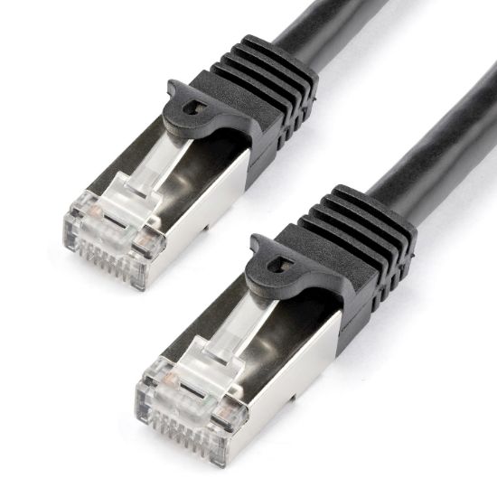 Image de StarTech.com câble de réseau Noir 1 m Cat6 SF/UTP (S-FTP) (N6SPAT1MBK)