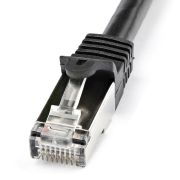 Image de StarTech.com câble de réseau Noir 1 m Cat6 SF/UTP (S-FTP) (N6SPAT1MBK)