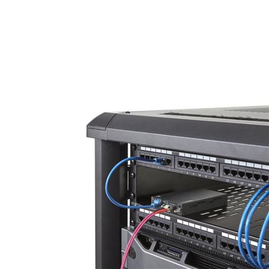 Image de StarTech.com Convertisseur de média fibre optique Gigabit Ethernet - Monomode LC - 10 km (ET91000SM10)