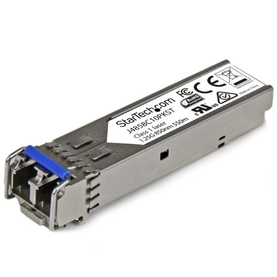 Image de StarTech.com Module SFP GBIC compatible HPE J4859C - Transceiver 1000BASE-LX - Paquet de 10 (J4859C10PKST)