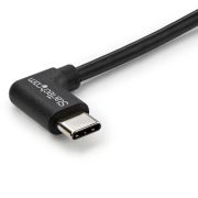 Image de StarTech.com Câble de Charge USB-C de 1m, Coudé à Droite, Charge et Synchronisation, 60W (3A) PD, Câble de Charge USB 2.0 pour Ordinateur Portable - Cordon de Charge USB C (USB2CC1MR)