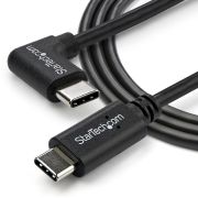 Image de StarTech.com Câble de Charge USB-C de 1m, Coudé à Droite, Charge et Synchronisation, 60W (3A) PD, Câble de Charge USB 2.0 pour Ordinateur Portable - Cordon de Charge USB C (USB2CC1MR)