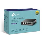 Image de TP-Link TL-SF1005P Non-géré Fast Ethernet (10/100) Connexion Ethernet, supportant l'alimentation via ce port (PoE) Noir (TL-SF1005P V1)