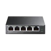 Image de TP-Link TL-SF1005P Non-géré Fast Ethernet (10/100) Connexion Ethernet, supportant l'alimentation via ce port (PoE) Noir (TL-SF1005P V1)