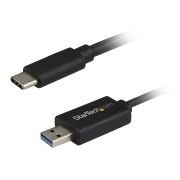 Image de StarTech.com Câble de Transfert de Données USB-C vers USB 3.0 pour Mac et Windows, 2m (USBC3LINK)