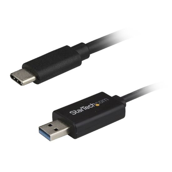 Image de StarTech.com Câble de Transfert de Données USB-C vers USB 3.0 pour Mac et Windows, 2m (USBC3LINK)