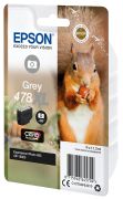 Image de Epson Squirrel Singlepack Grey 478XL Claria Photo HD Ink (C13T04F64020)