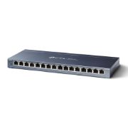 Image de TP-Link TL-SG116 Non-géré Gigabit Ethernet (10/100/1000) Noir (TL-SG116 V1)