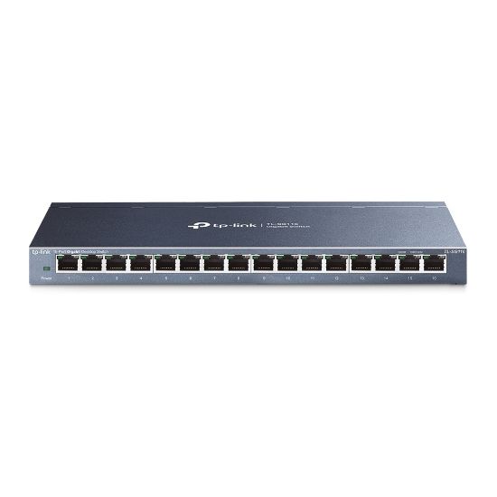 Image de TP-Link TL-SG116 Non-géré Gigabit Ethernet (10/100/1000) Noir (TL-SG116 V1)