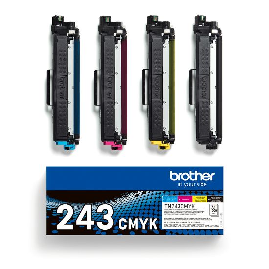 Image de Brother - Cartouches de toner originales - Pack 4 toners (TN-243CMYK)