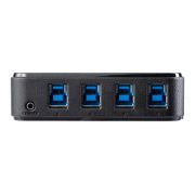 Image de StarTech.com Switch de partage de périphériques USB 3.0 (5Gbps) avec 4 entrées / 4 sorties (HBS304A24A)