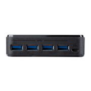 Image de StarTech.com Switch de partage de périphériques USB 3.0 (5Gbps) avec 4 entrées / 4 sorties (HBS304A24A)