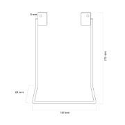 Image de Neomounts handle (NM-D725HBLACK)
