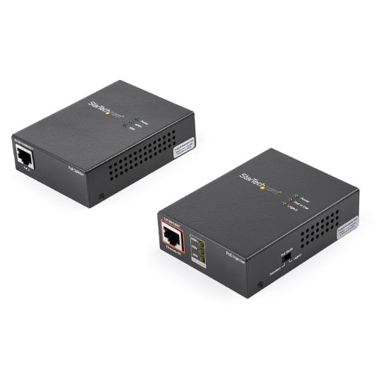 Image de StarTech.com Kit injecteur Power over Ethernet et splitter PoE 60 W à 1 port (UPOESPLT1G)