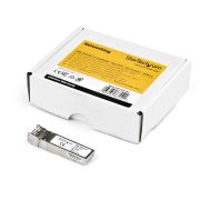 Image de StarTech.com Module de transceiver SFP+ 10GBASE-SR à fibre optique 10 Gigabit - Conforme aux normes MSA - Multimode LC - 300 m (SFP-10GBASE-SR-ST)