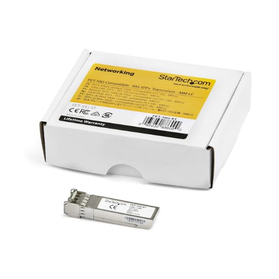 Image de StarTech.com Module de transceiver SFP+ compatible Cisco FET-10G - 10GBASE-SR (FET-10G-ST)