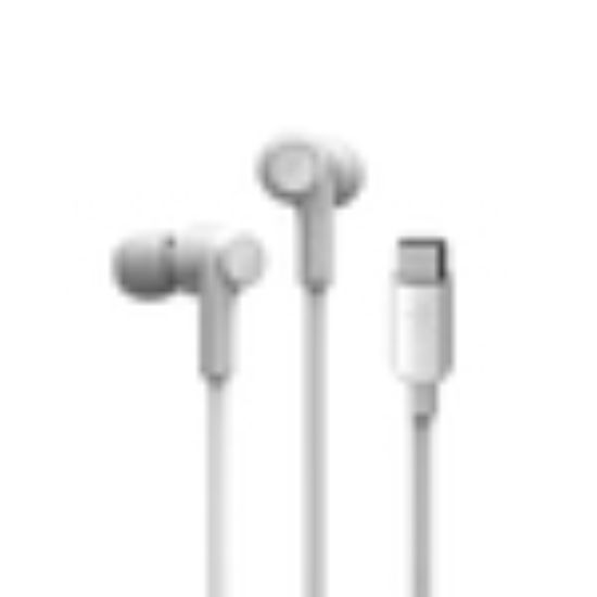 Image de Belkin ROCKSTAR Écouteurs Avec fil Ecouteurs Appels/Musique USB Type-C Blanc (G3H0002BTWHT)