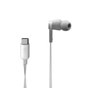 Image de Belkin ROCKSTAR Écouteurs Avec fil Ecouteurs Appels/Musique USB Type-C Blanc (G3H0002BTWHT)