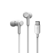 Image de Belkin ROCKSTAR Écouteurs Avec fil Ecouteurs Appels/Musique USB Type-C Blanc (G3H0002BTWHT)