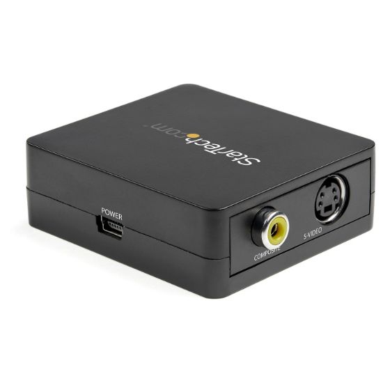 Image de StarTech.com Convertisseur vidéo composite vers VGA - Alimentation USB - 1080p - VGA à RCA (VGA2VID2)