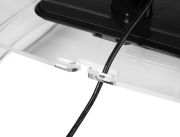 Image de BakkerElkhuizen Q-riser 110 61 cm (24") Bureau Transparent (BNEQR110)