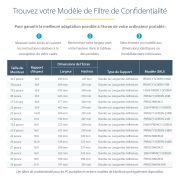 Image de StarTech.com Filtre de condentialité universel pour moniteur - 61 cm (24 po) (PRIVSCNMON24)