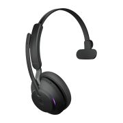 Image de Jabra Evolve2 65 Casque Sans fil Arceau Bureau/Centre d'appels USB Type-A Bluetooth Socle de chargement Noir (26599-899-989)