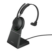 Image de Jabra Evolve2 65 Casque Sans fil Arceau Bureau/Centre d'appels USB Type-A Bluetooth Socle de chargement Noir (26599-899-989)