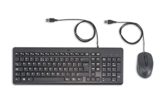 Image de HP Souris et clavier filaires 150 (240J7AA#ABB)