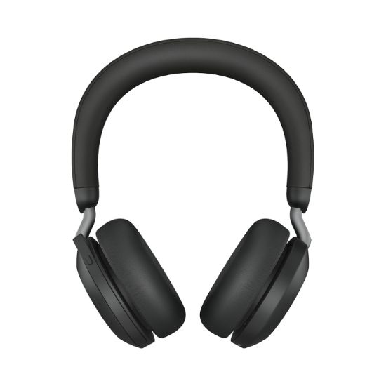 Image de Jabra Evolve2 75 Casque Sans fil Arceau Bureau/Centre d'appels Bluetooth Noir (27599-989-999)
