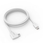 Image de Compulocks 0.6 m, USB Type C to USB Type C, Male/Male, Straight/Angled, White Câble USB - Blanc (6FTALLUSBC)