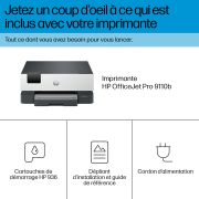 Image de HP OfficeJet Pro 9110b Sans fil Couleur Imprimante, Impression recto-verso (5A0S3B)