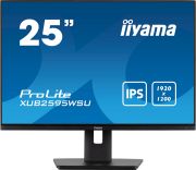 Image de iiyama ProLite écran plat de PC 63,5 cm (25") 1920 x 1200 pixels WUXGA LED Noir (XUB2595WSU-B5)