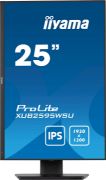 Image de iiyama ProLite écran plat de PC 63,5 cm (25") 1920 x 1200 pixels WUXGA LED Noir (XUB2595WSU-B5)