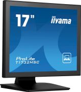 Image de iiyama ProLite écran plat de PC 43,2 cm (17") 1280 x 1024 pixels LED Écran tactile Table Noir (T1732MSC-B1S)