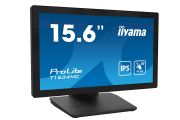 Image de iiyama ProLite écran plat de PC 39,6 cm (15.6") 1920 x 1080 pixels Full HD LED Écran tactile Noir (T1634MC-B1S)