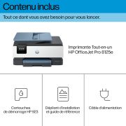 Image de HP OfficeJet Pro 8125e Sans fil All-in-One Couleur Imprimante, Instant Ink; Impression recto-verso (405U8B)