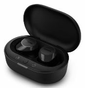 Image de Philips casque True Wireless Stereo (TWS) Ecouteurs Appels/Musique Bluetooth Noir (TAT1209BK/00)