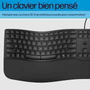 Image de HP 485 Comfort Wired Keyboard (8T6M2AA#ABB)
