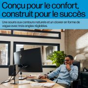 Image de HP 685 CFT DUAL-MODE KB/MSE COMBO clavier Souris incluse Bureau RF sans fil + Bluetooth Noir (8T6L7UT#AC0)